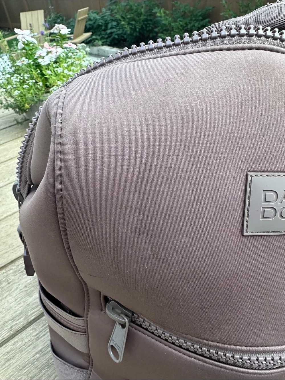 Dagne Dover Indi Medium Neoprene Diaper Backpack - Mauve